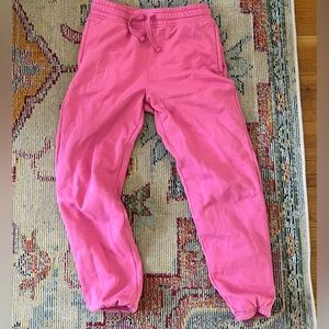 Old Navy Pink High Waisted Jogger Sweatpants